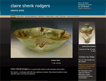 Tablet Screenshot of claireshenkrodgers.com